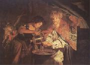 Matthias Stomer Pilate Washing His Hands (mk05) France oil painting artist
